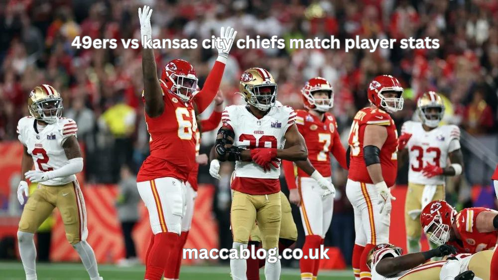 49ers vs kansas city chiefs match player stats